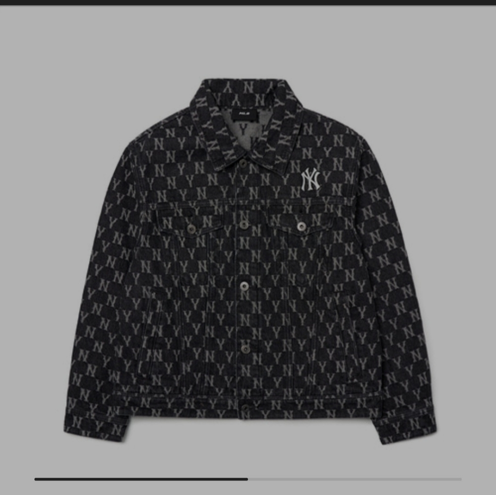 MLB NEW YORK YANKEES MONOGRAM DENIM JACKET